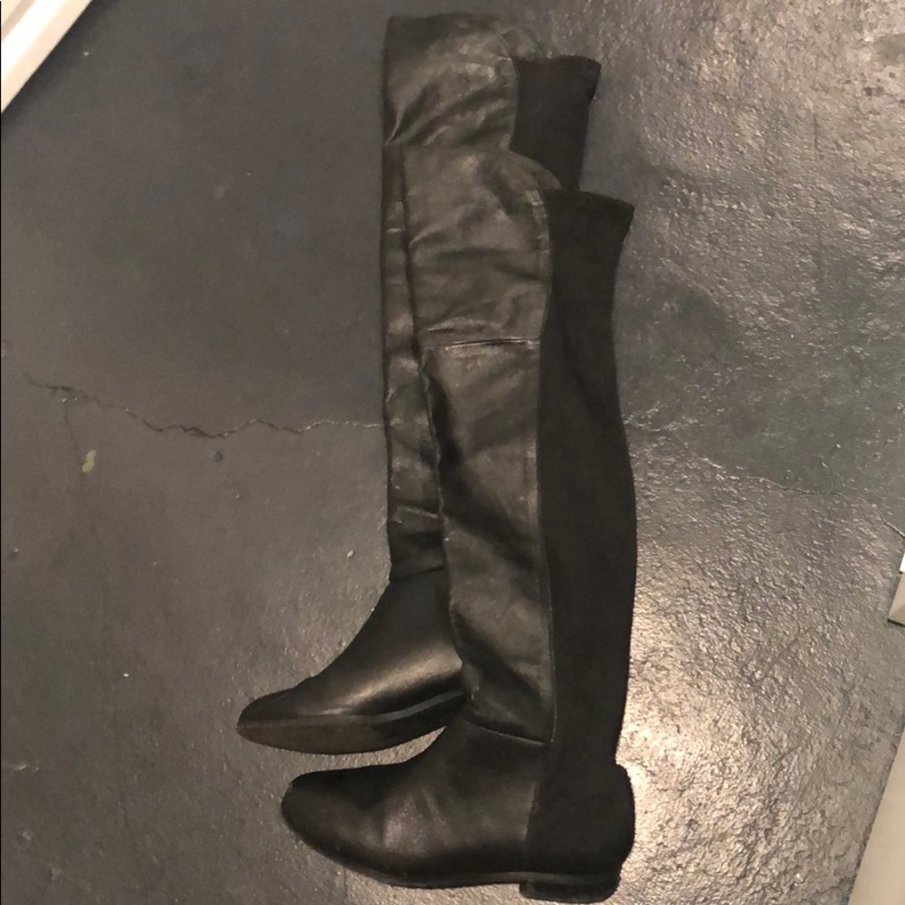 Over the knee Chinese laundry black boots sz 6
